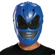 Child's Boys Power Rangers Movie Blue Ranger Vacuform Mask Costume Accessory